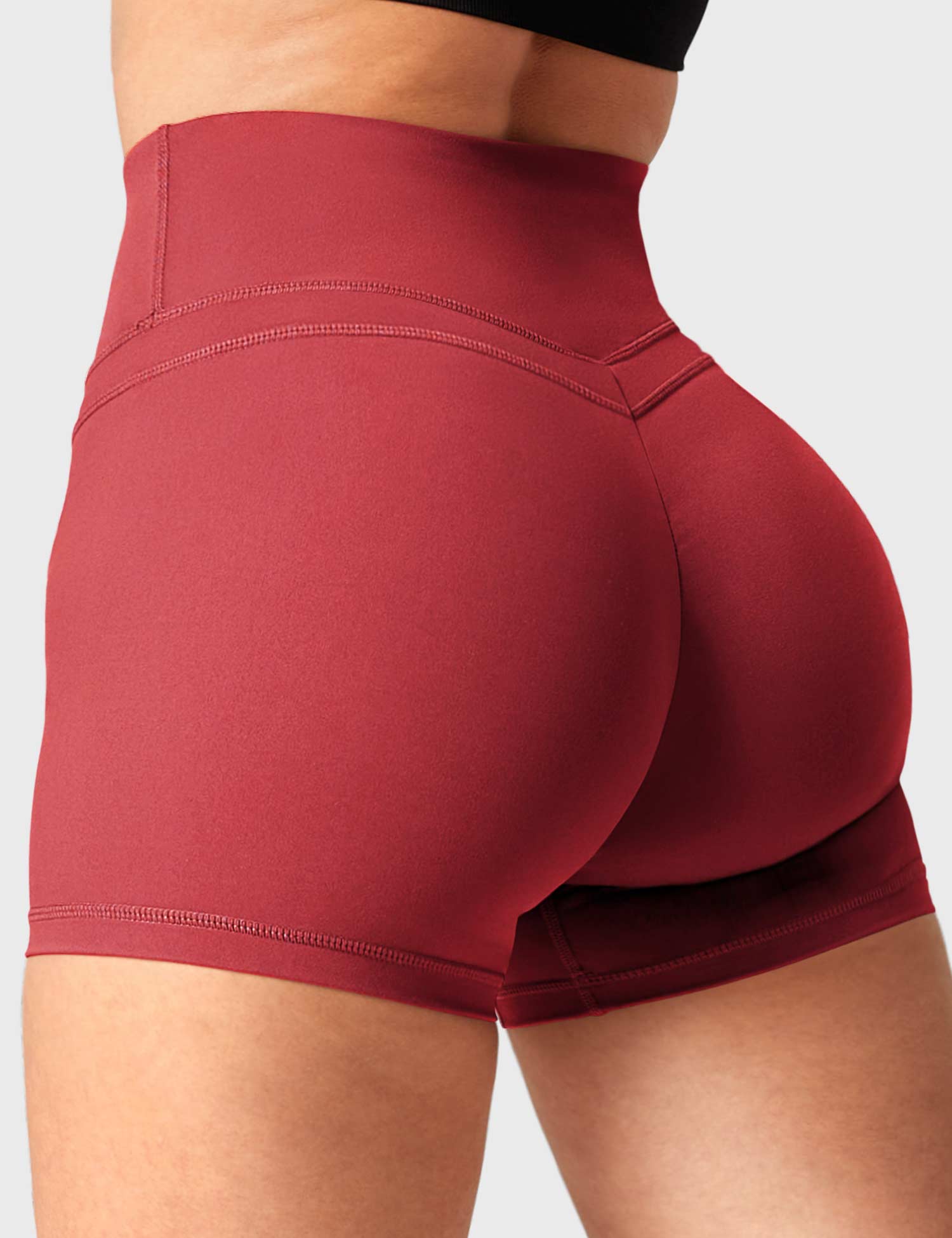 YGLEO Buttery High Waisted Shorts
