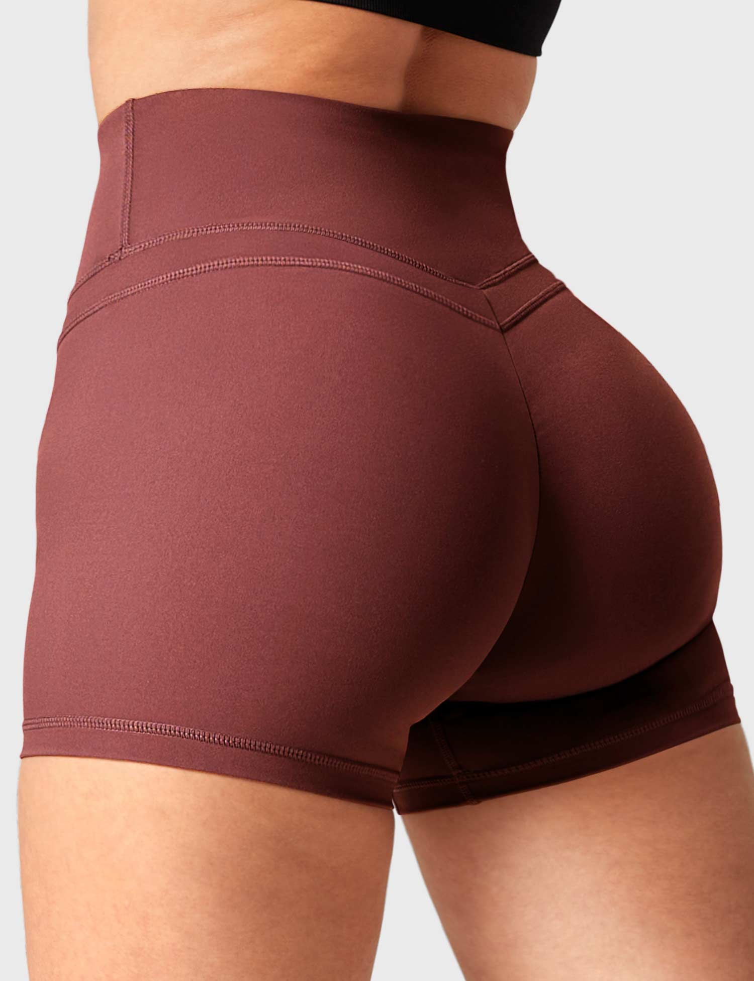 YGLEO Buttery High Waisted Shorts