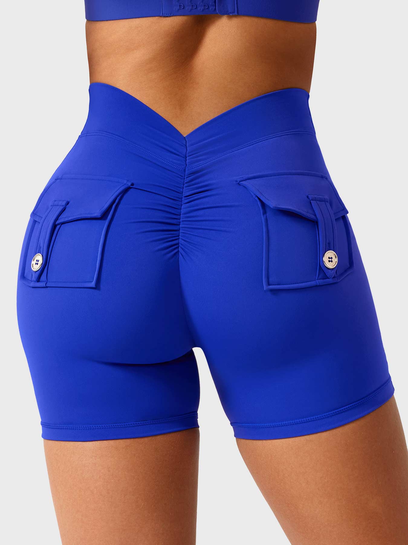 YGLEO V-Back Charm Shorts