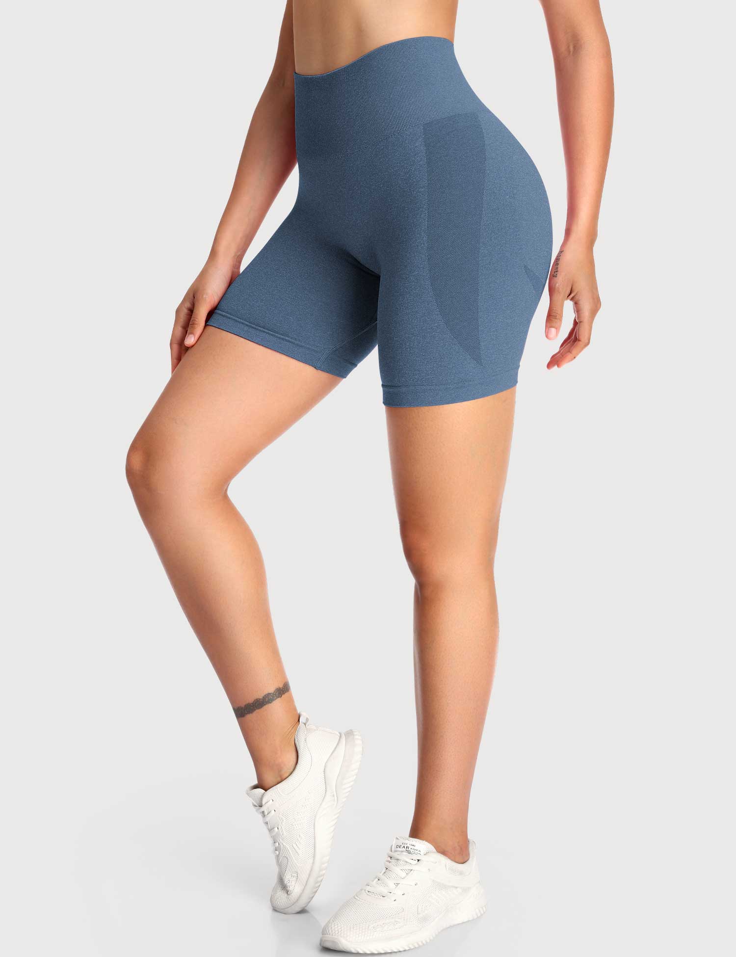 YGLEO Smile Contour Shorts