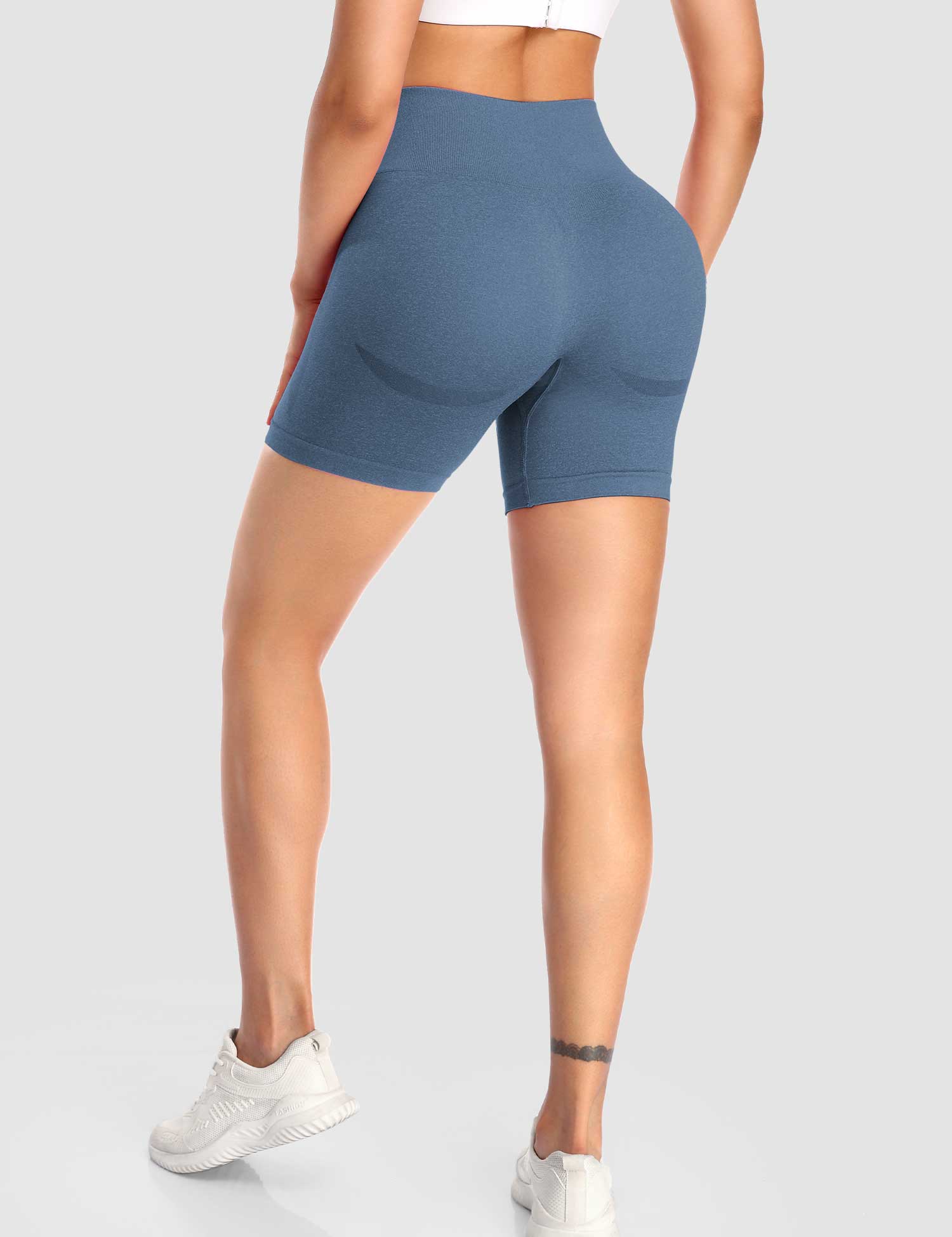 YGLEO Smile Contour Shorts