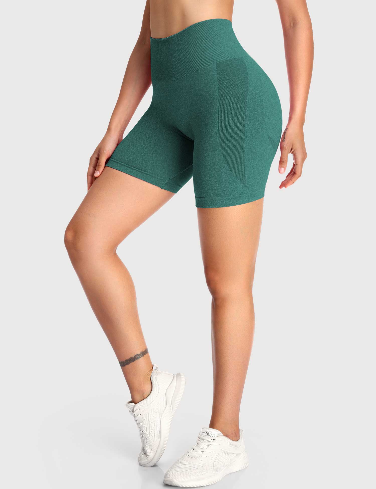 YGLEO Smile Contour Shorts