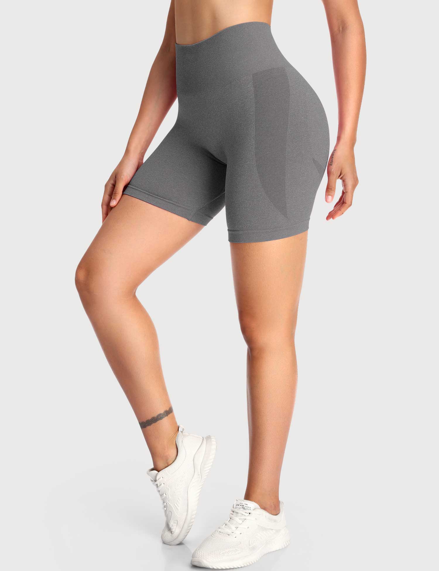 YGLEO Smile Contour Shorts