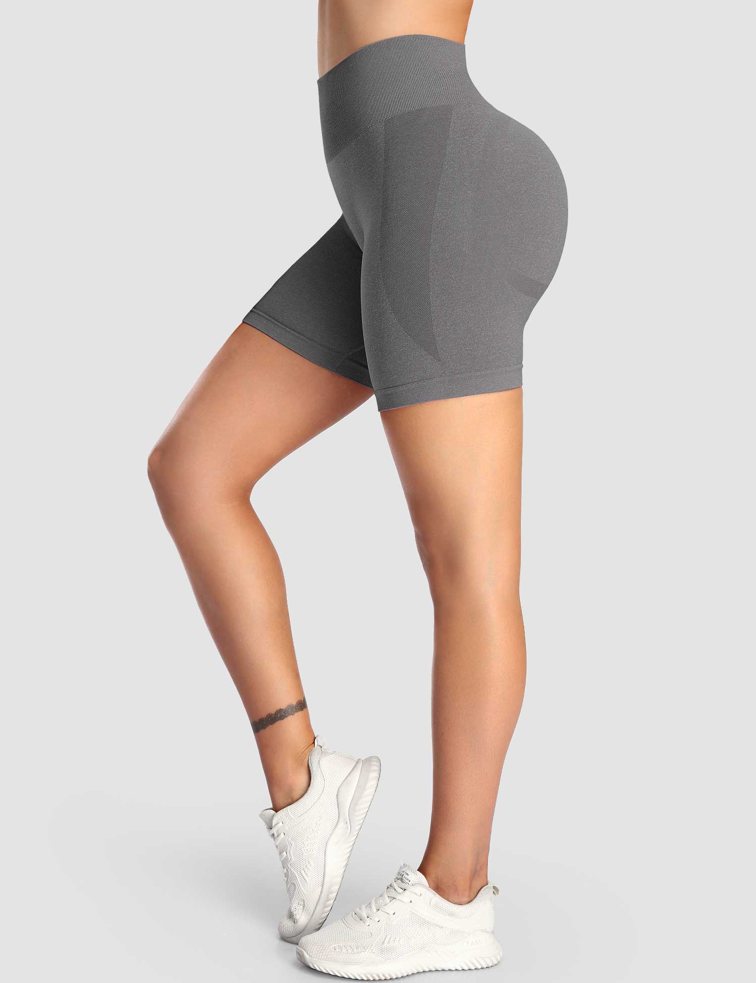 YGLEO Smile Contour Shorts