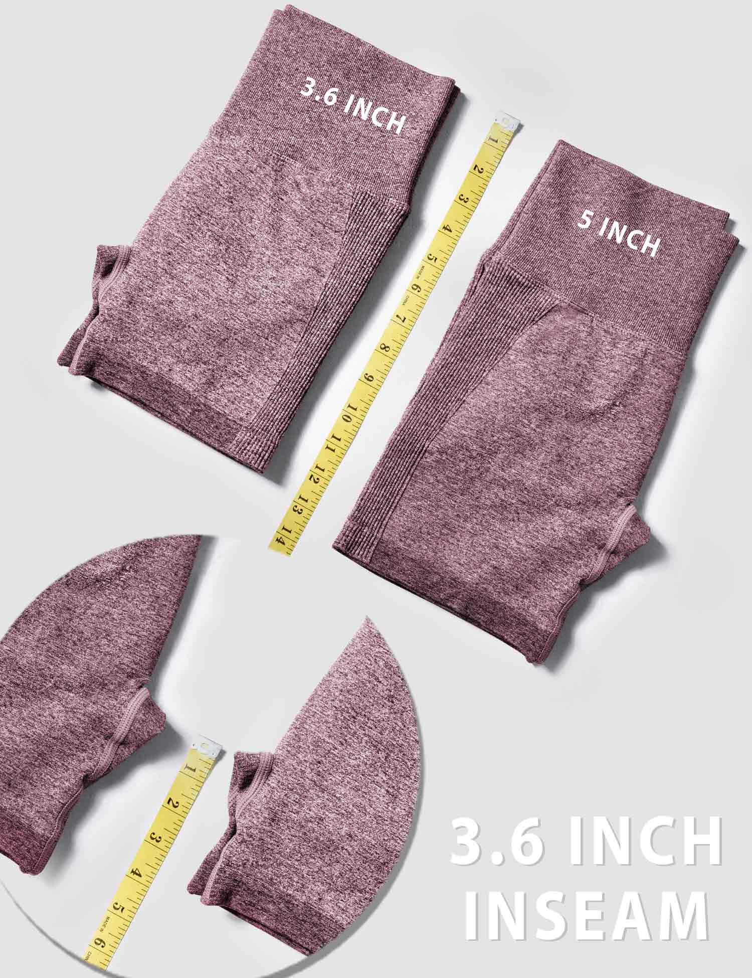 YGLEO 3.6"Professional Shorts