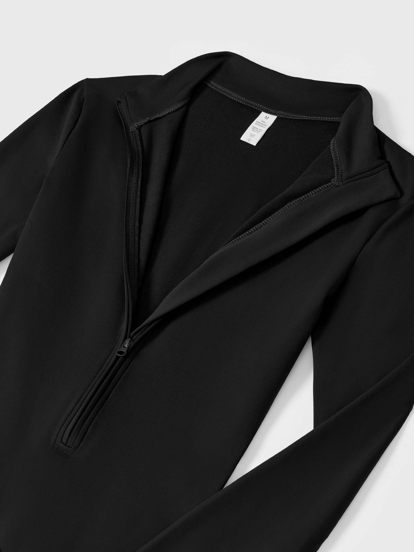 YGLEO Belle Fleece Long Sleeve Zipper Jumpsuit
